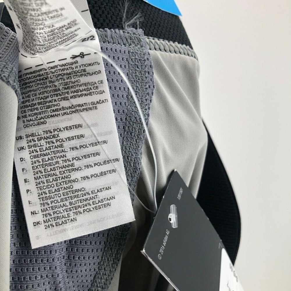 Adidas Climachill Mens 3/4 Tights Gray TechFit L - Picture 9 of 11